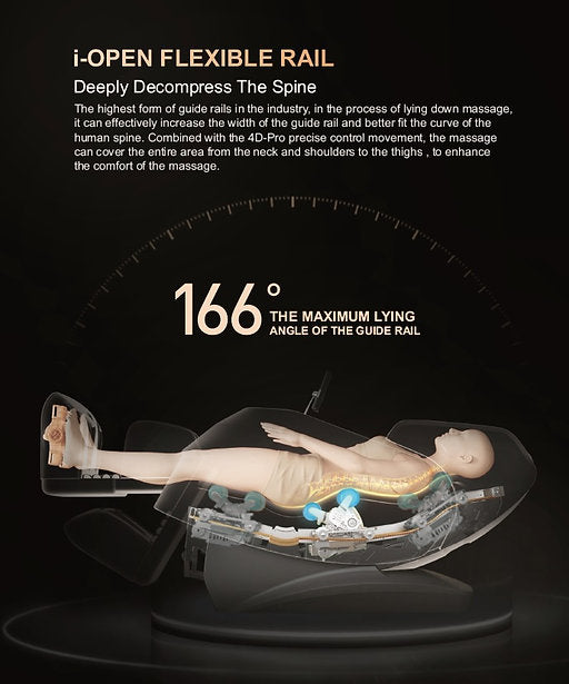 X-Display VComfort® Primus 4D Pro Full Body Shiatsu i-Open Flex SL Massage Chair