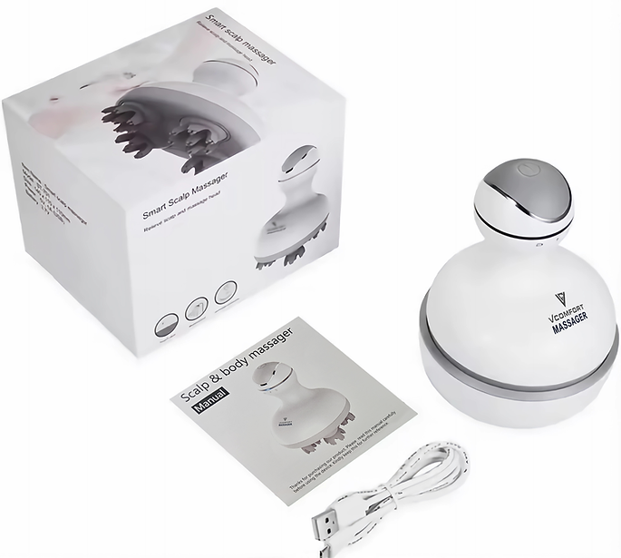 Head, Scalp and Body Massager