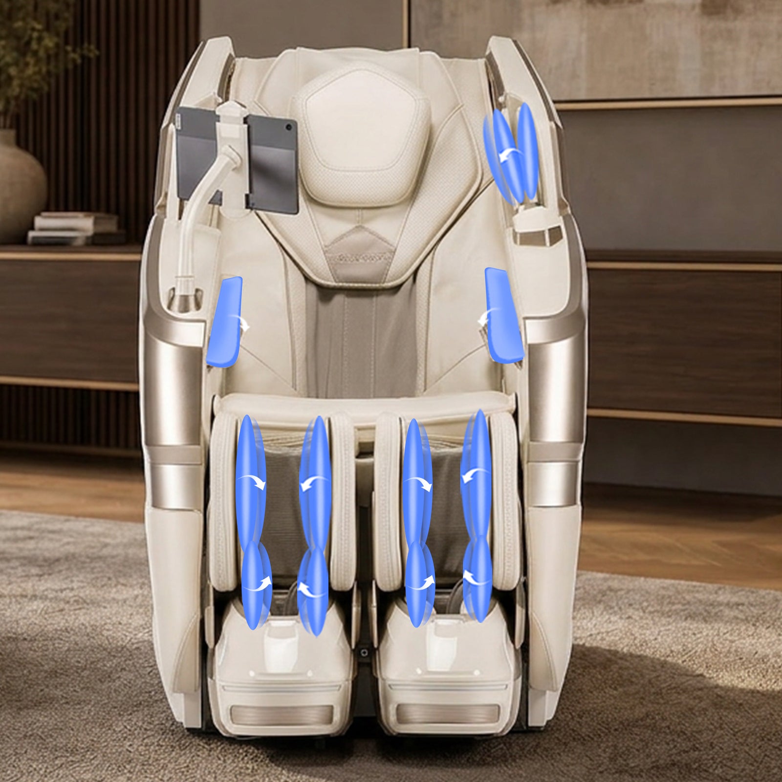 iRest Brillactiq A665 4D massage chair mechanism