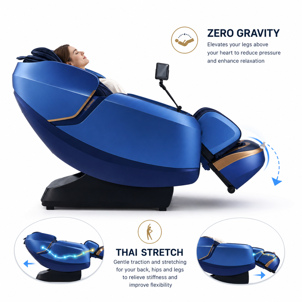 OGAWA Maestro full body massage experience